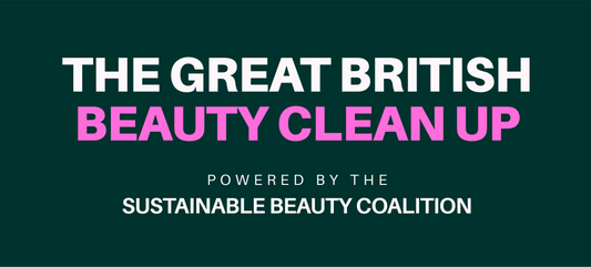 The Great British Beauty Cleanup advertising banner. 